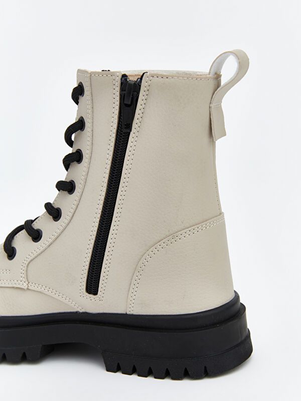 Deri Görünümlü Kız Çocuk Bot - Görsel 6