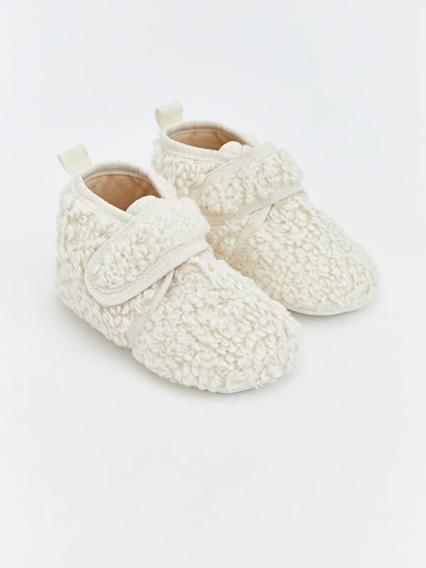 LCW STEPS Cırt Cırtlı Erkek Bebek Panduf