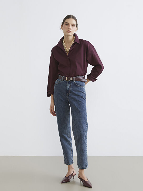 LCW Jeans Mom Fit Kadın Jean Pantolon