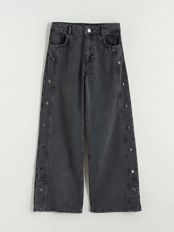 LCW Kids Wideleg Kız Çocuk Jean Pantolon