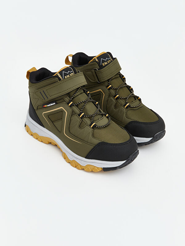 LCW STEPS Bağcık ve Cırt Cırtlı Erkek Çocuk Trekking Bot