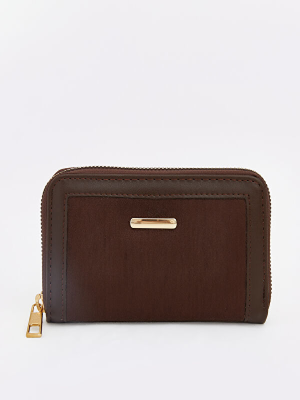LCW ACCESSORIES Süet Kadın Cüzdan