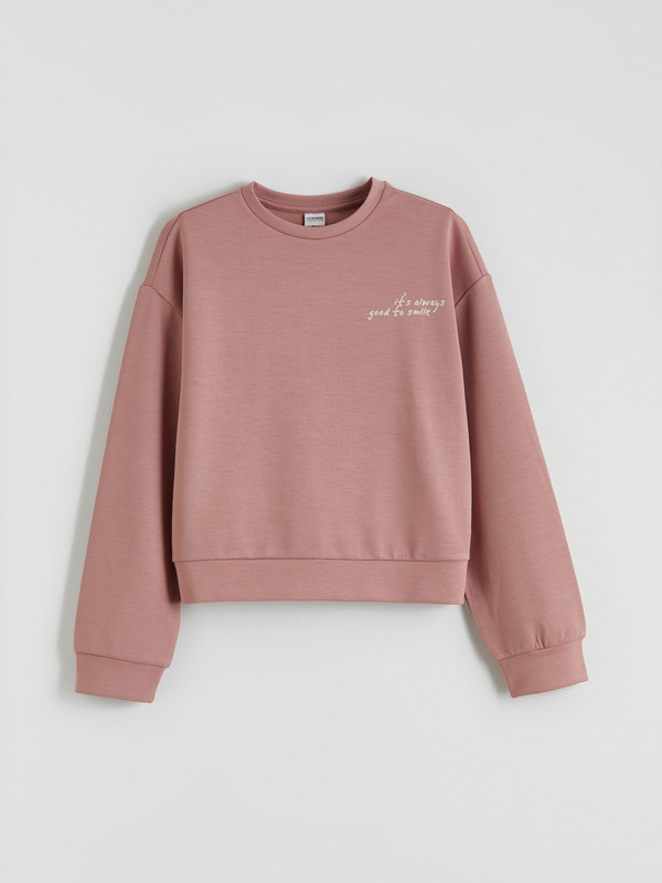 LCW Kids Kız Çocuk Soft Touch Sweatshirt