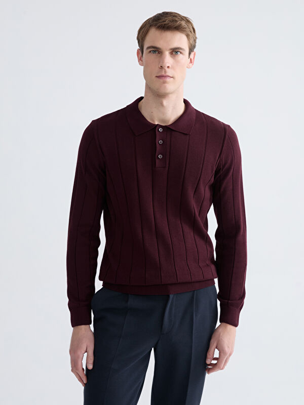 SOUTHBLUE Polo Yaka Erkek Triko Kazak