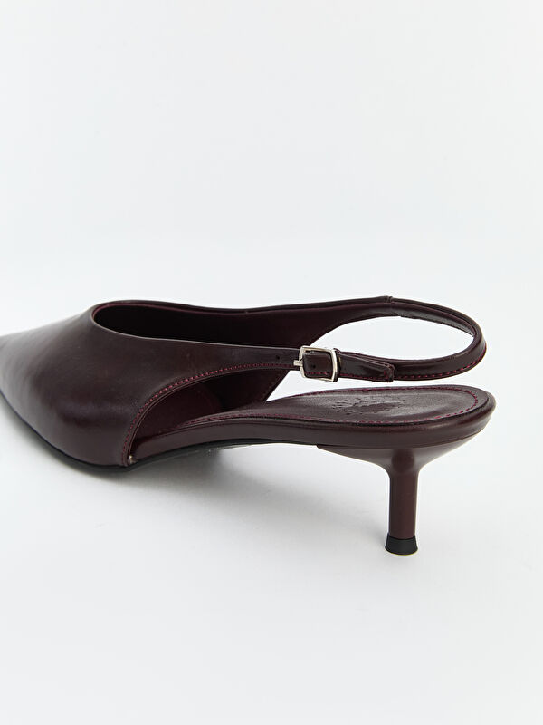 Sivri Burun Kadın Topuklu Ayakkabı - Görsel 5