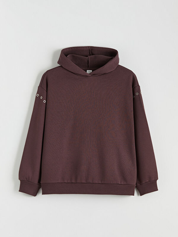 LCW Kids Hooded Girls' Thick Sweatshirt