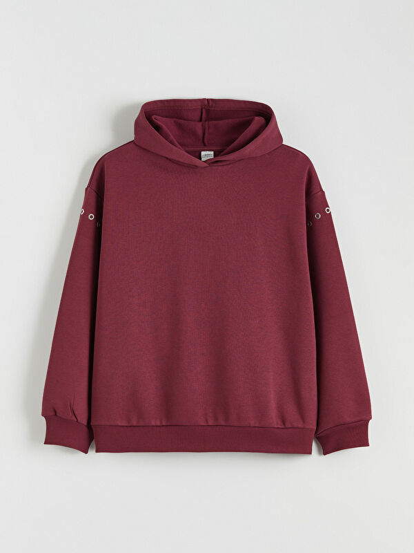 LCW Kids Hooded Girls' Thick Sweatshirt