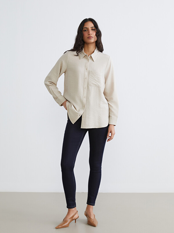 LCW Comfort Süper Skinny Fit Kadın Jean Pantolon