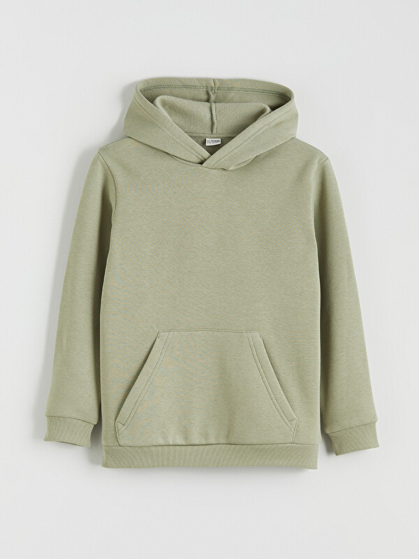 LCW Kids Kapüşonlu Erkek Çocuk Kalın Sweatshirt