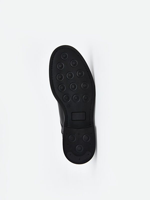 Bağcıklı Hakiki Deri Erkek Klasik Ayakkabı - Görsel 5