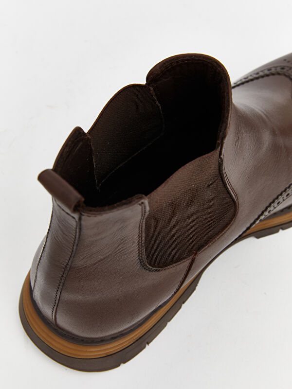 Erkek Hakiki Deri Bot - Görsel 7