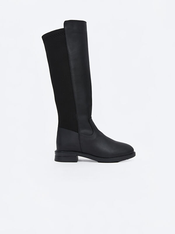 Lcw Steps Kahverengi Lcw Steps Deri Görünümlü Kadın Çizme