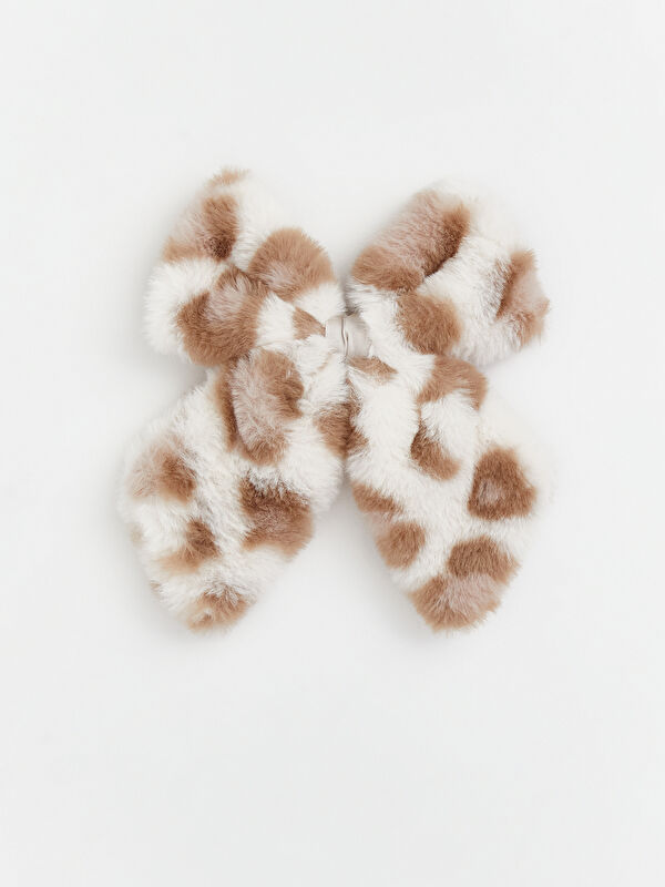 LCW JOY Bow Figured Plush Girls' Hair Clip