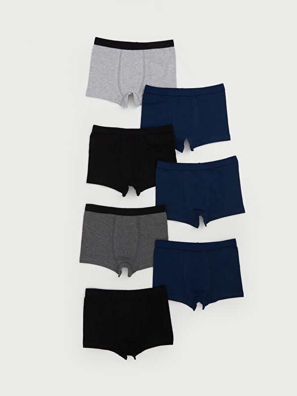 LCW Kids Basic Erkek Çocuk Boxer 7'li