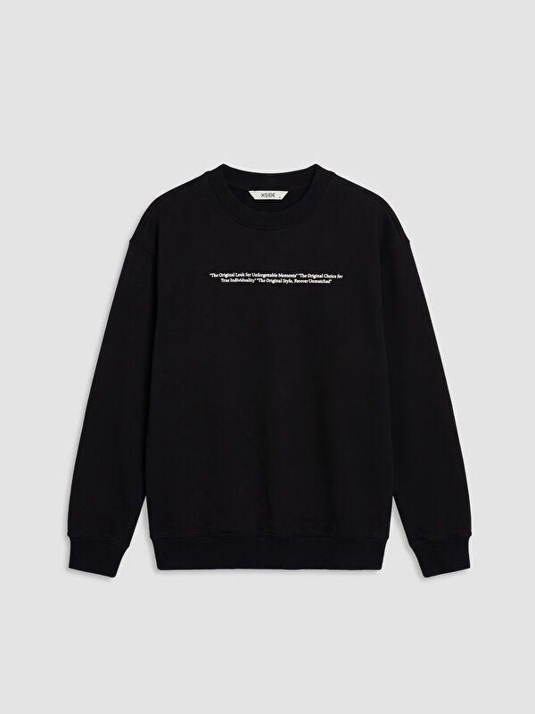 XSIDE Crew Neck Printed Men's Sweatshirt
