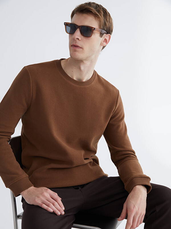 SOUTHBLUE Bisiklet Yaka Erkek Sweatshirt