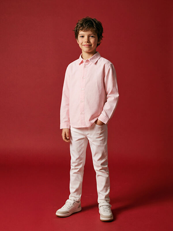 LCW Kids Basic Gabardin Erkek Çocuk Pantolon