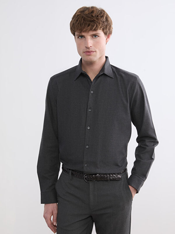 SOUTHBLUE Regular Fit Gabardin Erkek Gömlek
