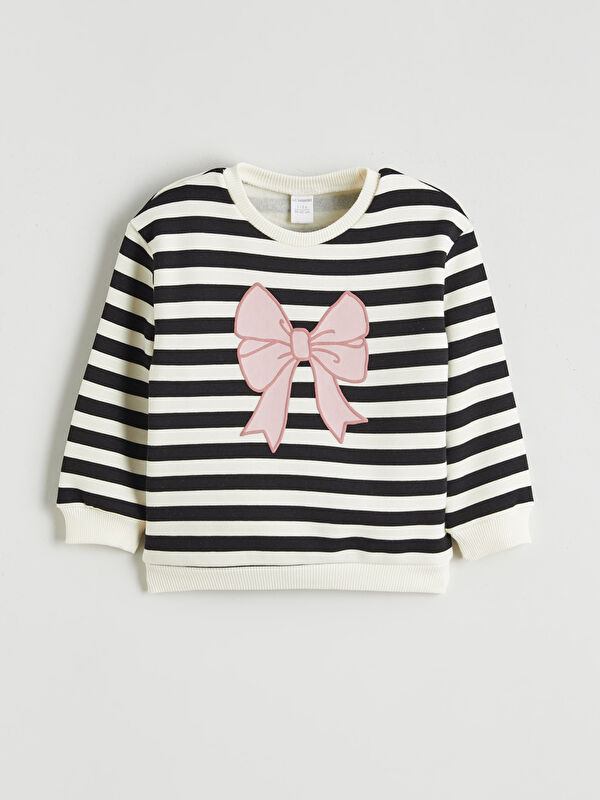 LCW baby Uzun Kollu Kız Bebek Sweatshirt