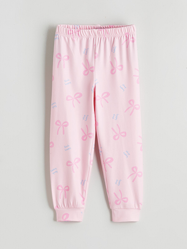 LCW Kids Beli Lastikli Kız Çocuk Pijama Alt