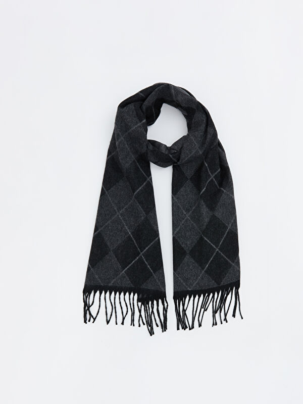 LCW ACCESSORIES Ekose Desenli Erkek Atkı