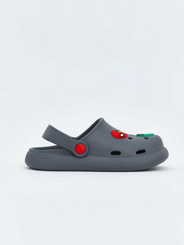 Marvel Baskılı Erkek Bebek Plaj Sandaleti - Görsel 3