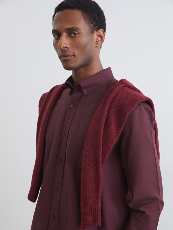 LCW Vision Regular Fit Uzun Kollu Erkek Gömlek