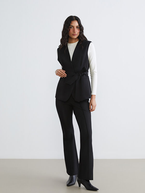 LCW Modest Dar Fit İspanyol Paça Kadın Pantolon