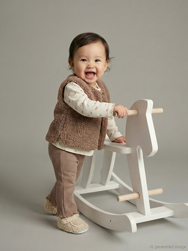 LCW baby Kız Bebek Bluz, Yelek ve Tayt
