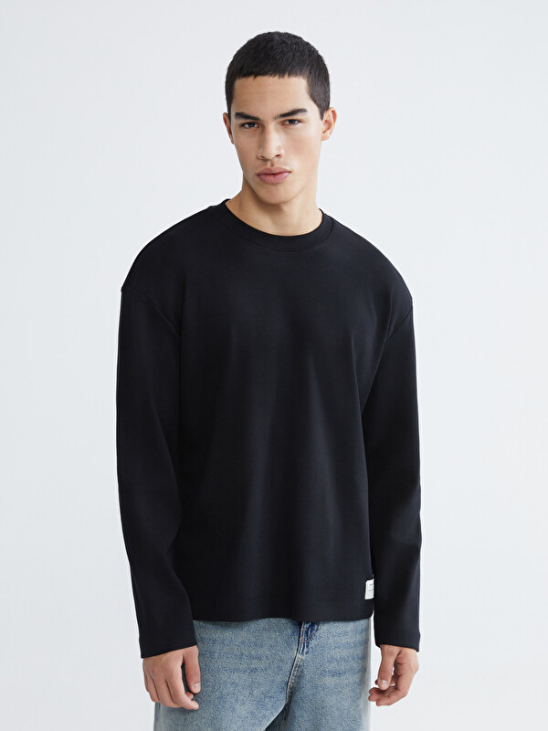 XSIDE Bisiklet Yaka Erkek Sweatshirt