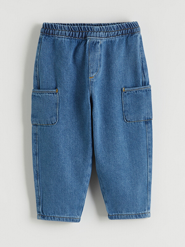 LCW baby Loose Fit Erkek Bebek Jean Pantolon