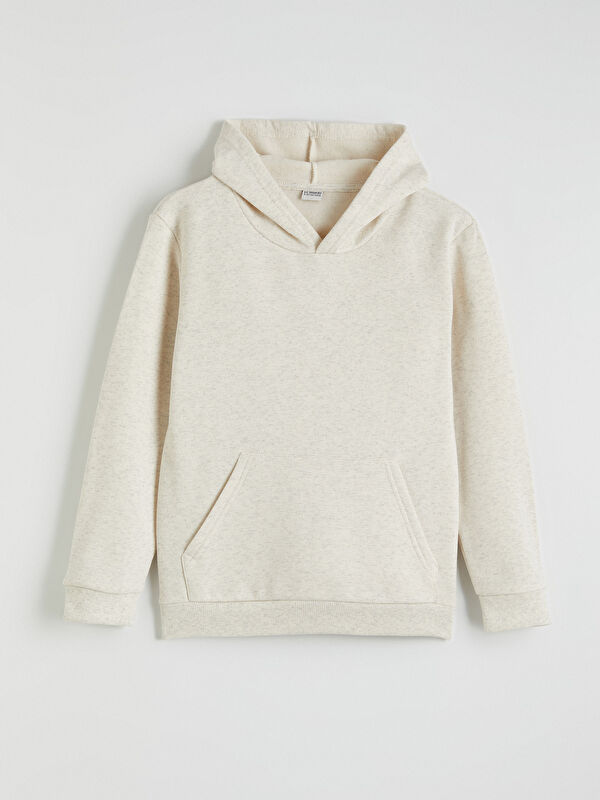 LCW Kids Kapüşonlu Erkek Çocuk Kalın Sweatshirt