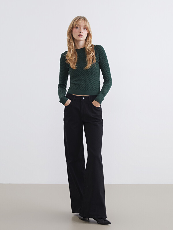 LCW Jeans Wideleg Kadın Jean Pantolon