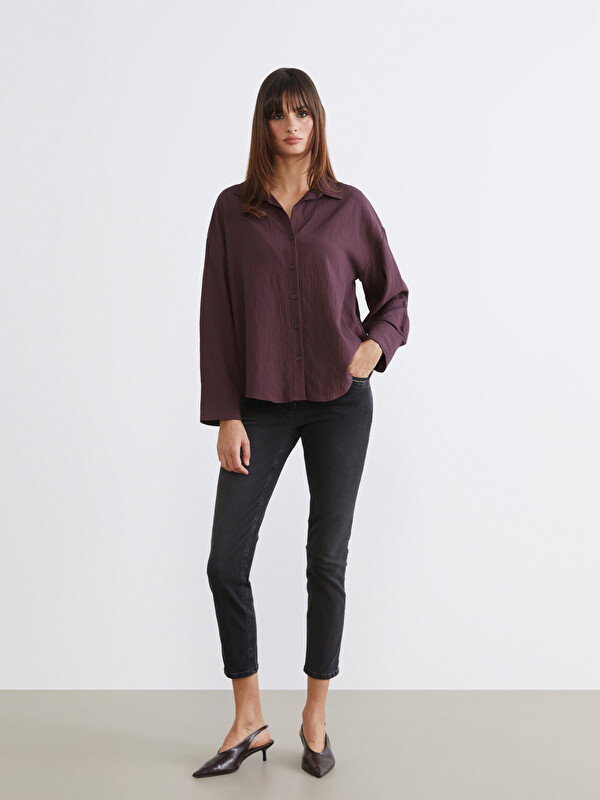 Natuvera Slim Fit Kadın Jean Pantolon