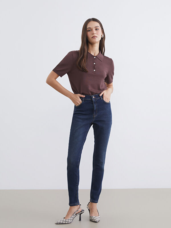 LCW Jeans Jüpiter Süper Skinny Fit Kadın Jean Pantolon