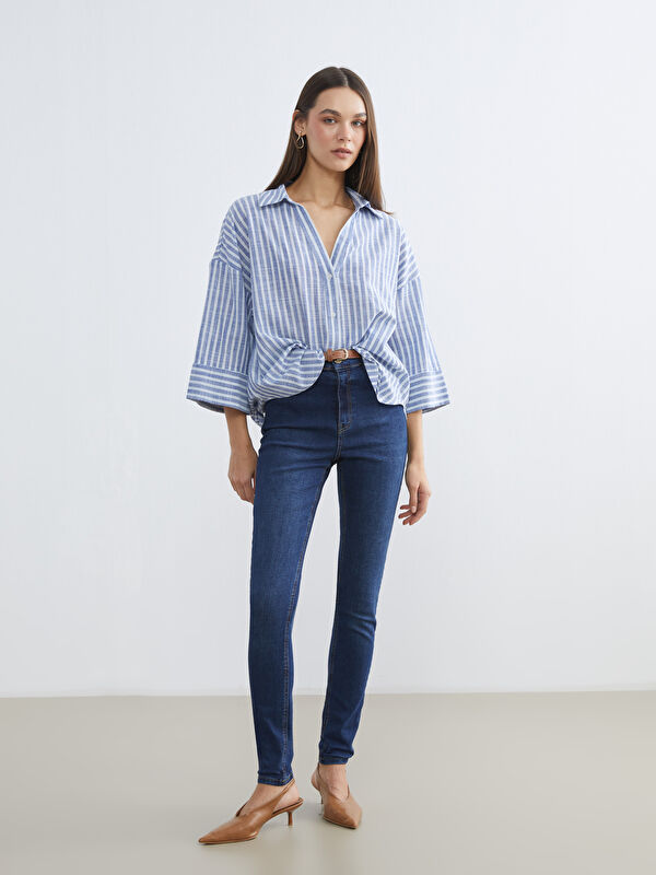 LCW Jeans Jüpiter Süper Skinny Fit Kadın Jean Pantolon