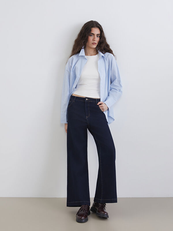LCW Jeans Wideleg Kadın Jean Pantolon