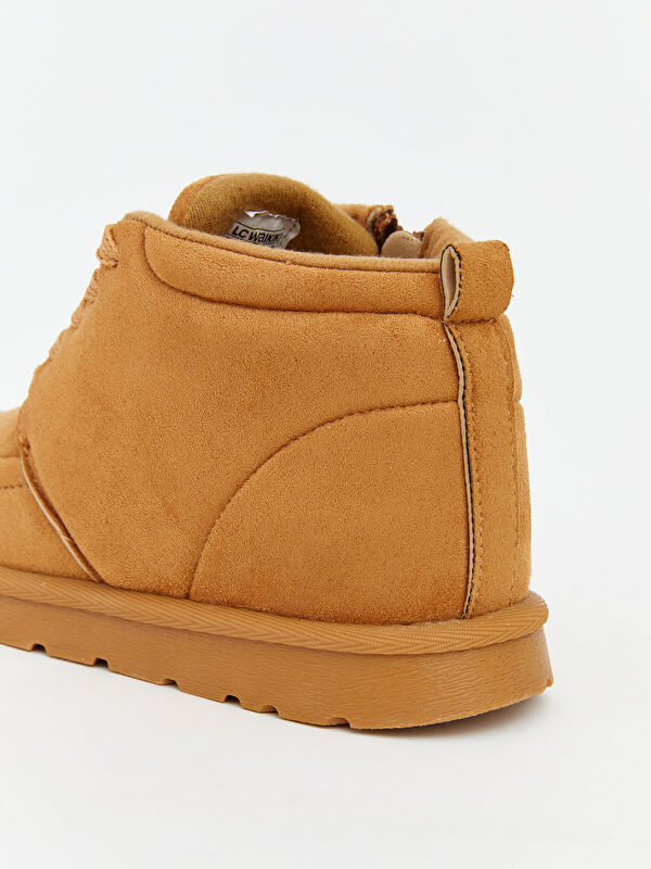 Lcw Steps Antrasit Lcw Steps Süet Görünümlü Erkek Çocuk Bot