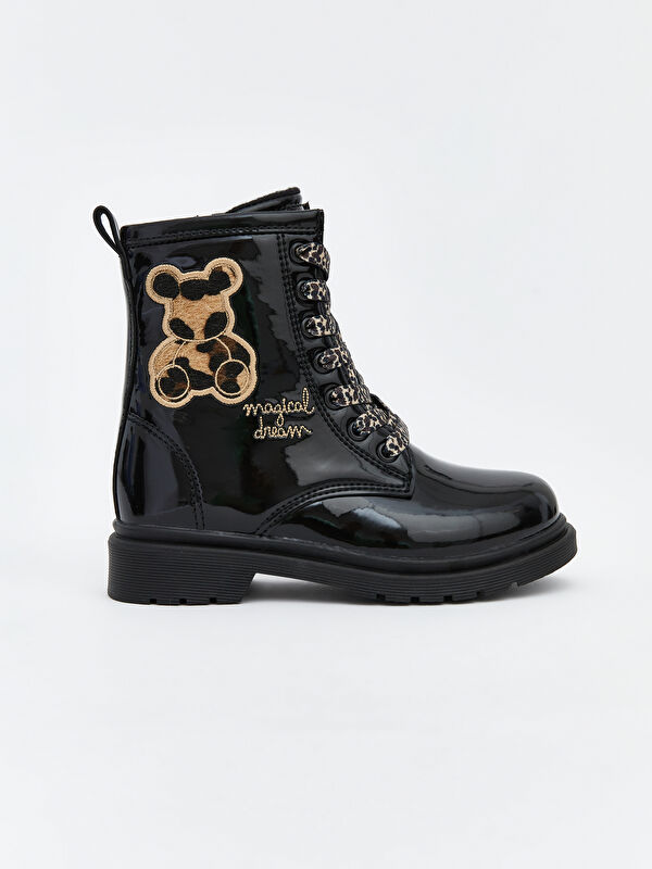 Deri Görünümlü Kız Bebek Bot - Görsel 3