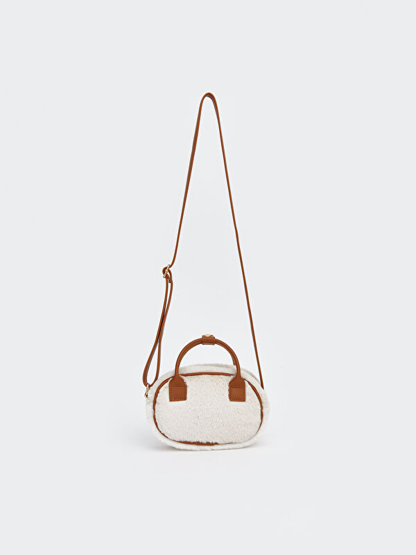 LCW ACCESSORIES Plüsch Schultertasche für Mädchen