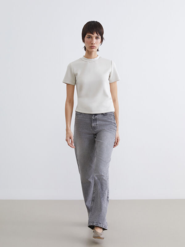 LCW Jeans Straight Fit Kadın Jean Pantolon
