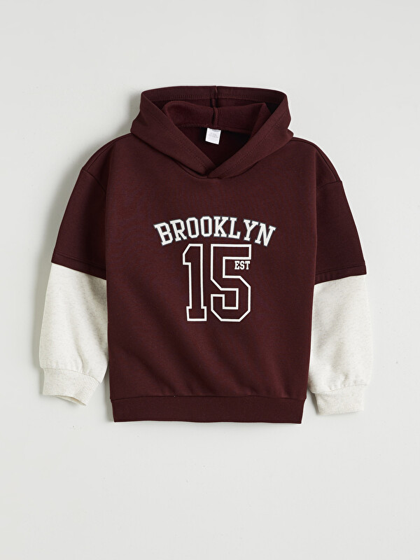 LCW Kids Kapüşonlu Erkek Çocuk Sweatshirt