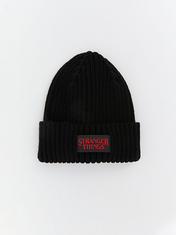 LCW ACCESSORIES Stranger Things Baskılı Erkek Çocuk Triko Bere