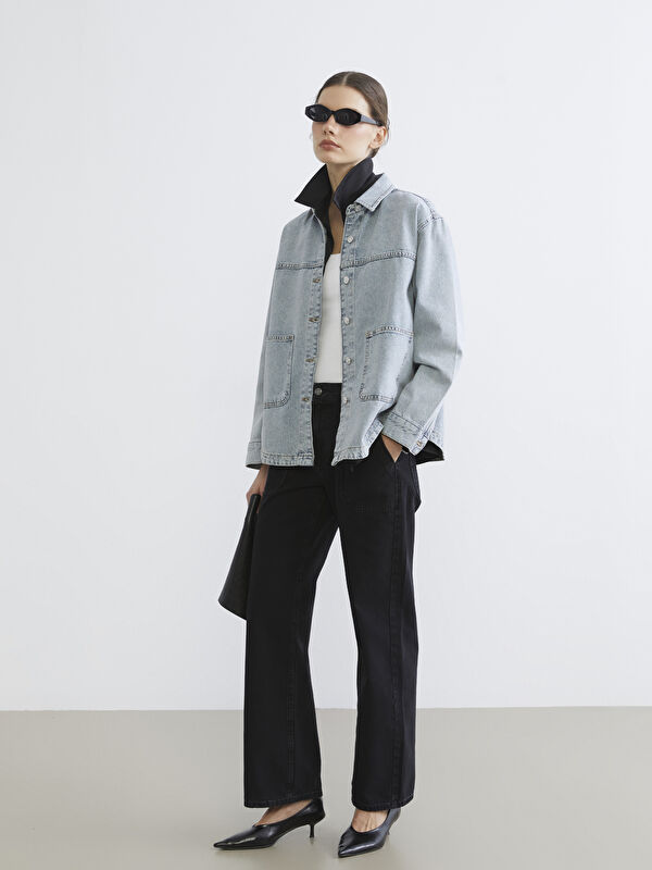 LCW Jeans Wideleg Kadın Jean Pantolon