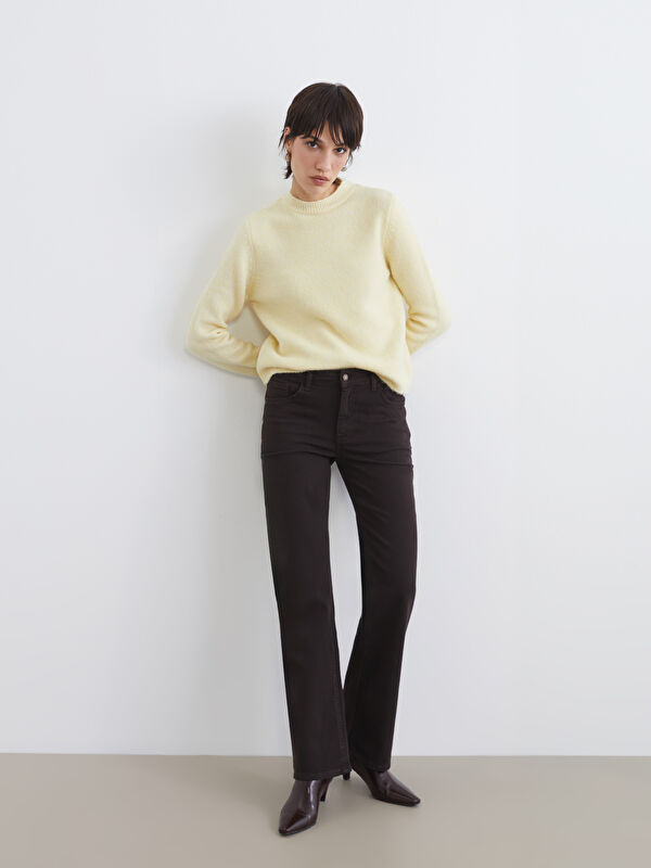 LCW Jeans Straight Fit Kadın Jean Pantolon