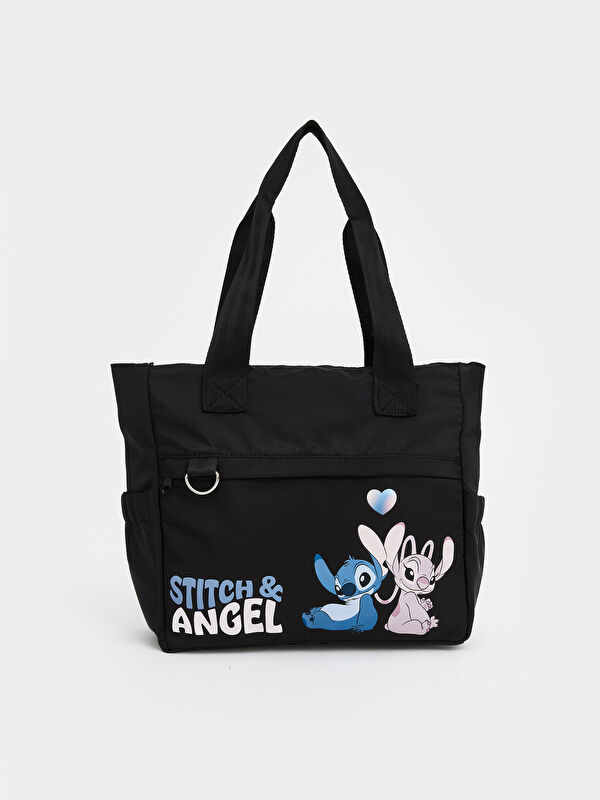 LCW ACCESSORIES Stitch ve Angel Baskılı Kız Çocuk Omuz Çantası