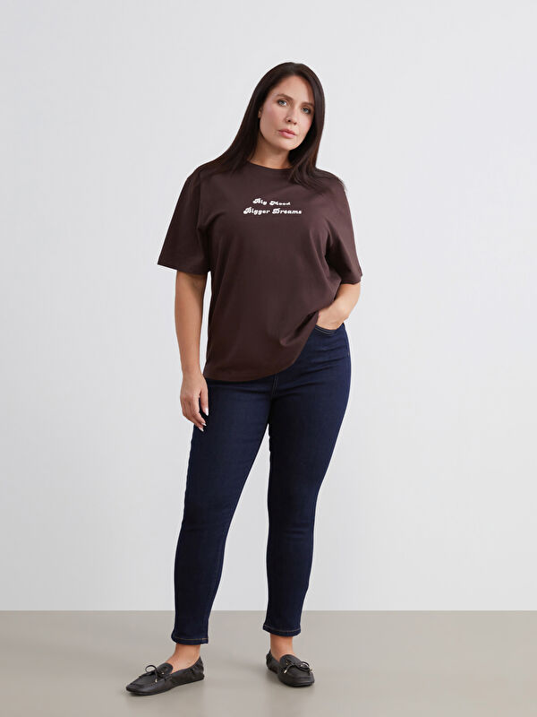 Soulife Yüksek Bel Skinny Fit Kadın Jean Pantolon