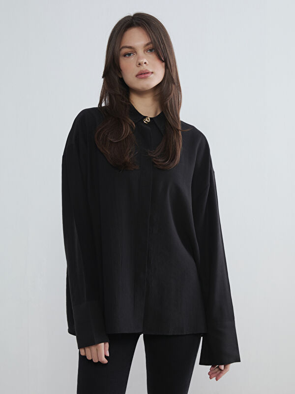 LCW Vision Regular Fit Kadın Gömlek
