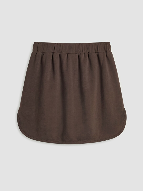 Natuvera Elastic Waist Mini Skort - S6S623Z8-ZZ0 | LC Waikiki