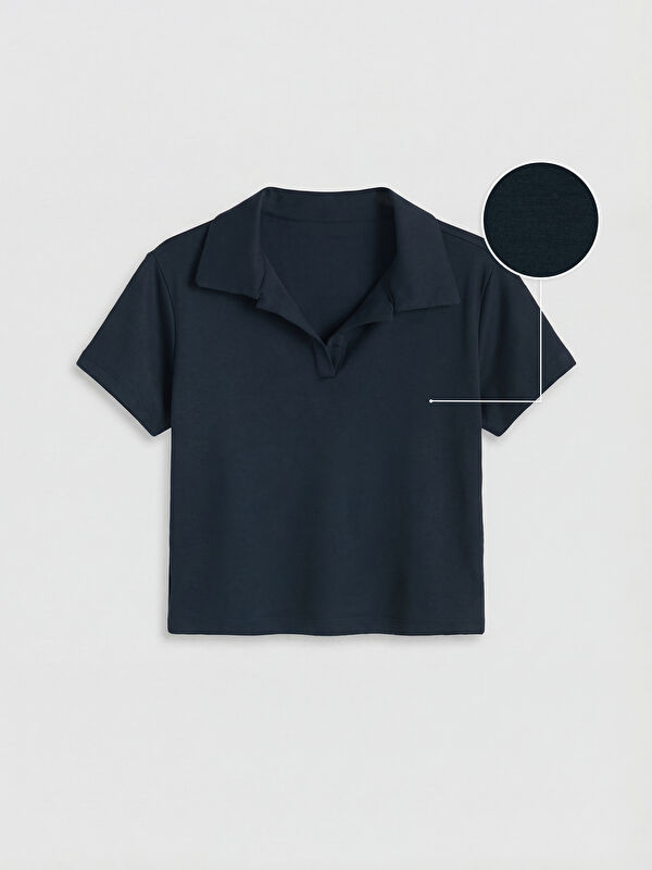 Natuvera Polo Yaka Kadın Tişört